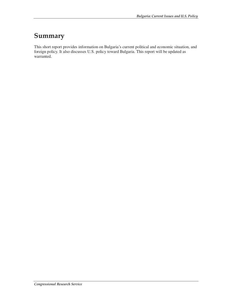 [20080313]RS22247_保加利亚：当前问题和美国政策.pdf_第2页