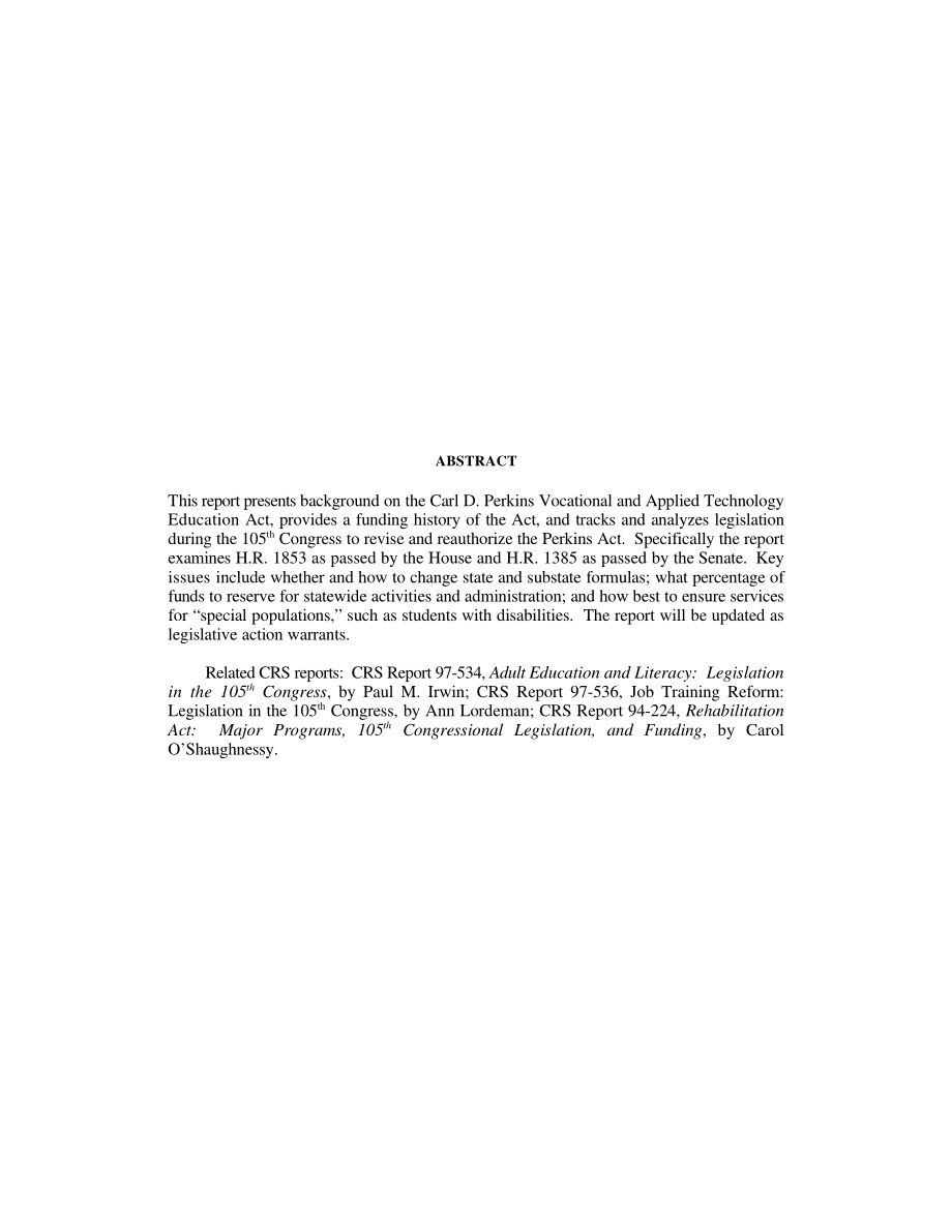 [19980518]97-283EPW_职业教育：重新授权Carl D.Perkins职业和应用技术教育法案的立法.pdf_第2页