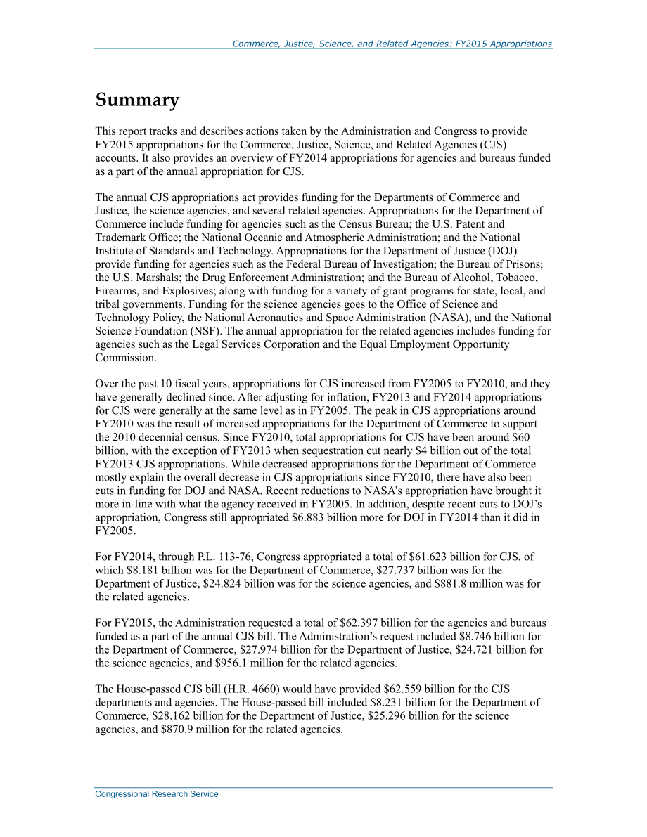 [20150218]R43509_商业、司法、科学和相关机构：2015财年拨款.pdf_第2页