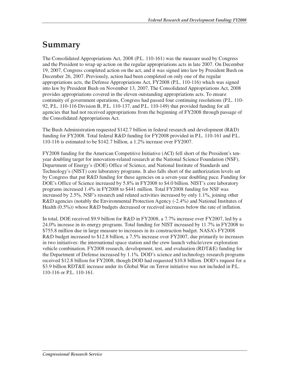 [20080205]RL34048_联邦研发资金：2008财年.pdf_第2页