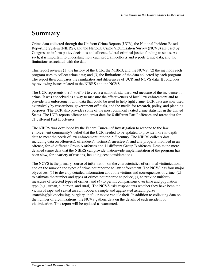 [20080103]RL34309_如何衡量美国的犯罪.pdf_第2页