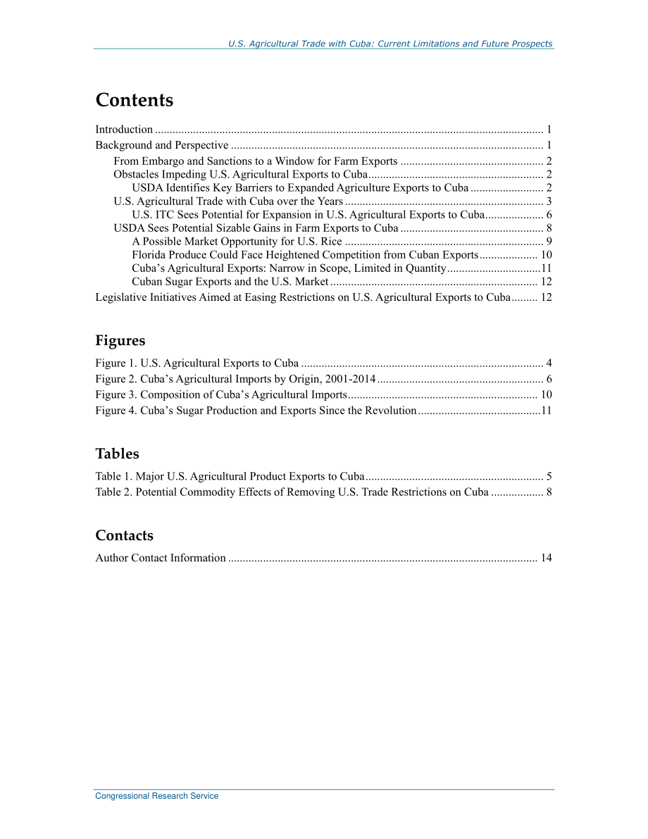 [20160921]R44119_美国与古巴的农业贸易：当前限制和未来前景.pdf_第3页