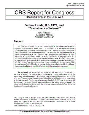 [20060522]RS21402_R.S.联邦土地2477和“利益免责声明”.pdf