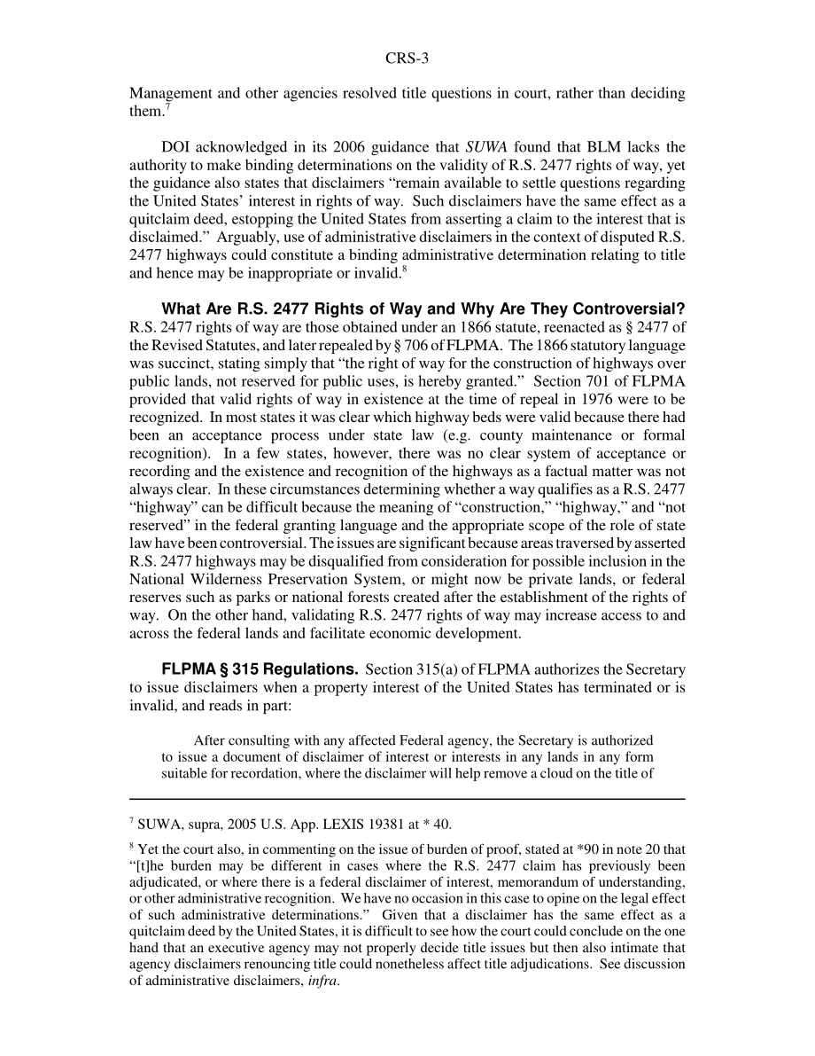 [20060522]RS21402_R.S.联邦土地2477和“利益免责声明”.pdf_第3页