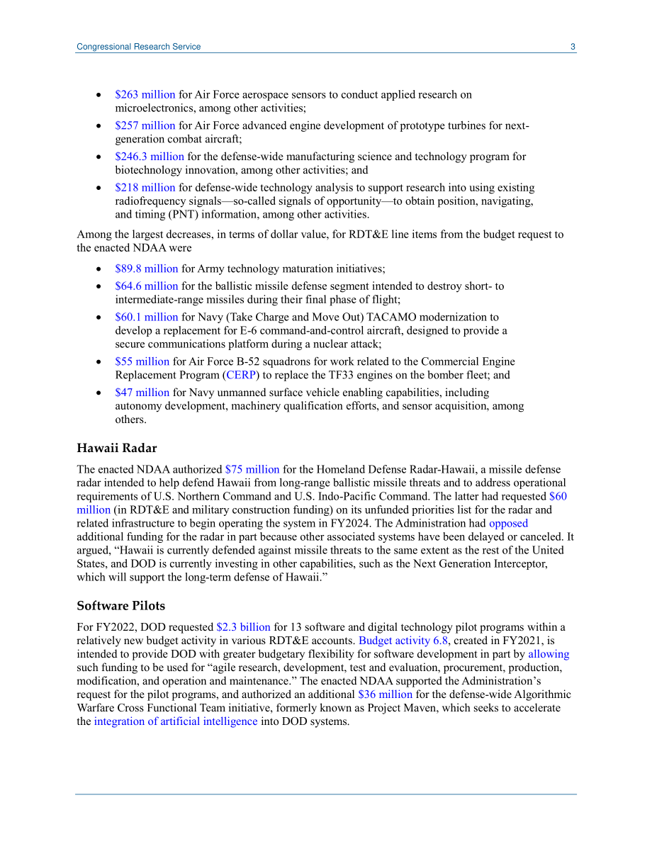 [20220318]IN11895_2022财年NDAA：研究、开发、测试和评估授权.pdf_第3页