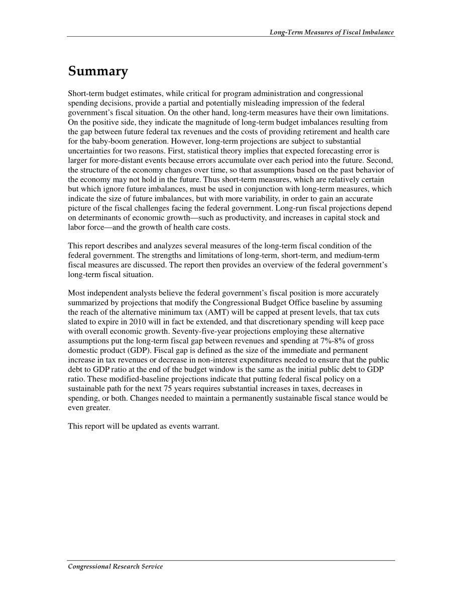 [20060823]RL33623_财政失衡的长期衡量标准.pdf_第2页