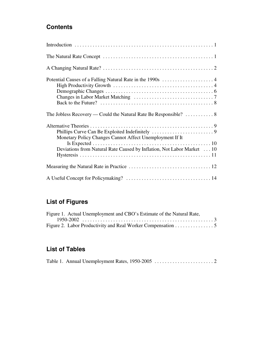 [20060710]RL32274_不断变化的自然失业率：政策问题.pdf_第3页