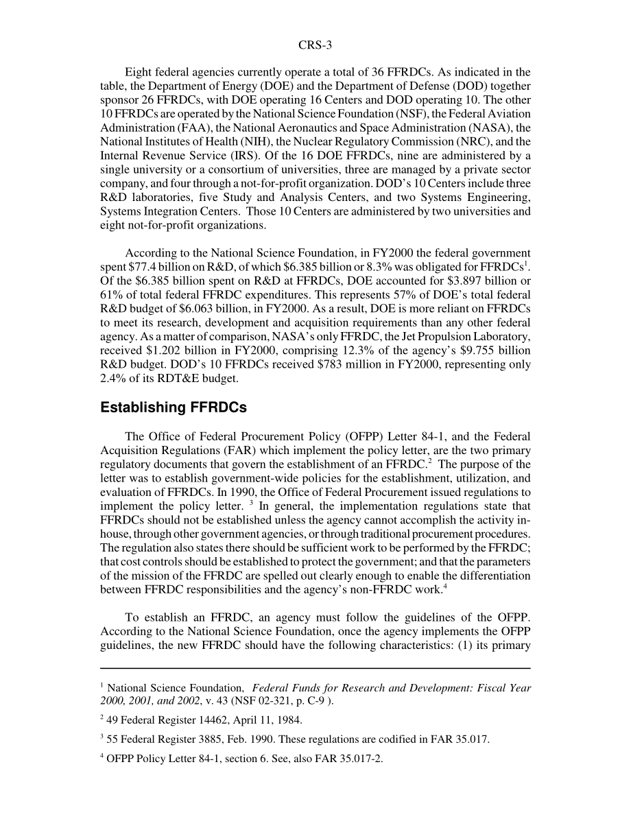 [20031113]RS21542_国土安全部：关于建立联邦资助研发中心（FFRDC）的问题.pdf_第3页