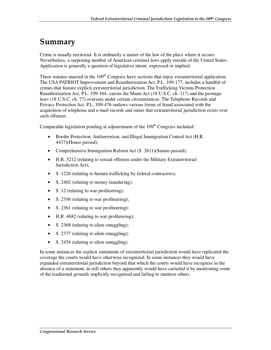 [20070116]RL33658_联邦域外刑事管辖权：第109届国会的立法.pdf_第2页