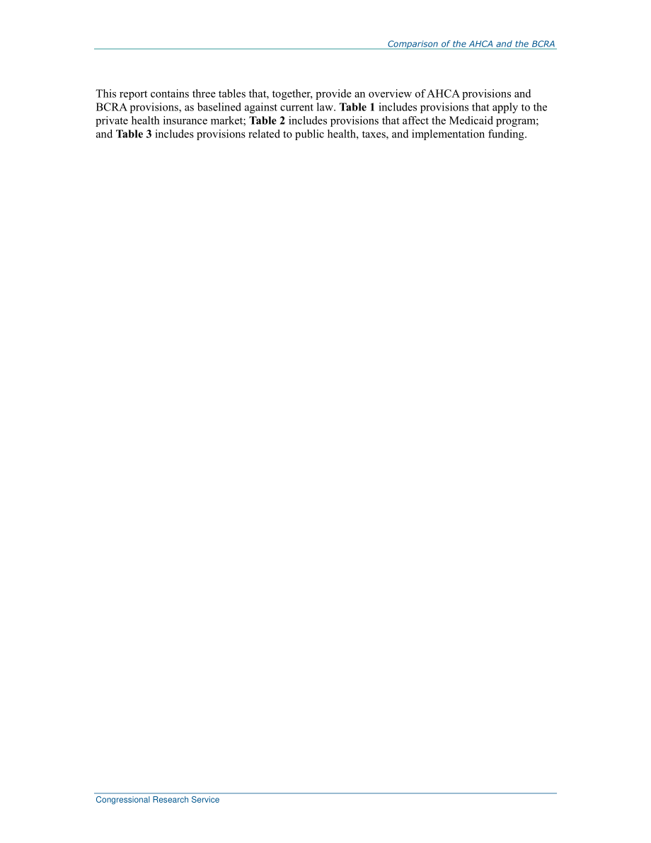 [20170723]R44883_《美国医疗法案》（AHCA）和《更好的医疗和解法案》（BCRA）的比较.pdf_第3页