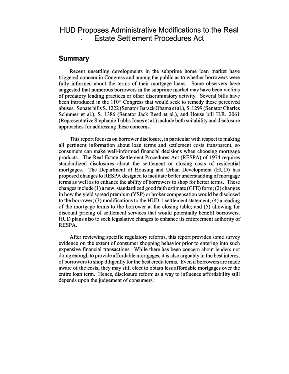 [20080410]RL34442_HUD提议对《房地产结算程序法》进行行政修改.pdf_第2页