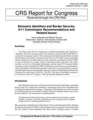 [20050207]RS21916_生物识别标识和边境安全：911委员会的建议和相关问题.pdf