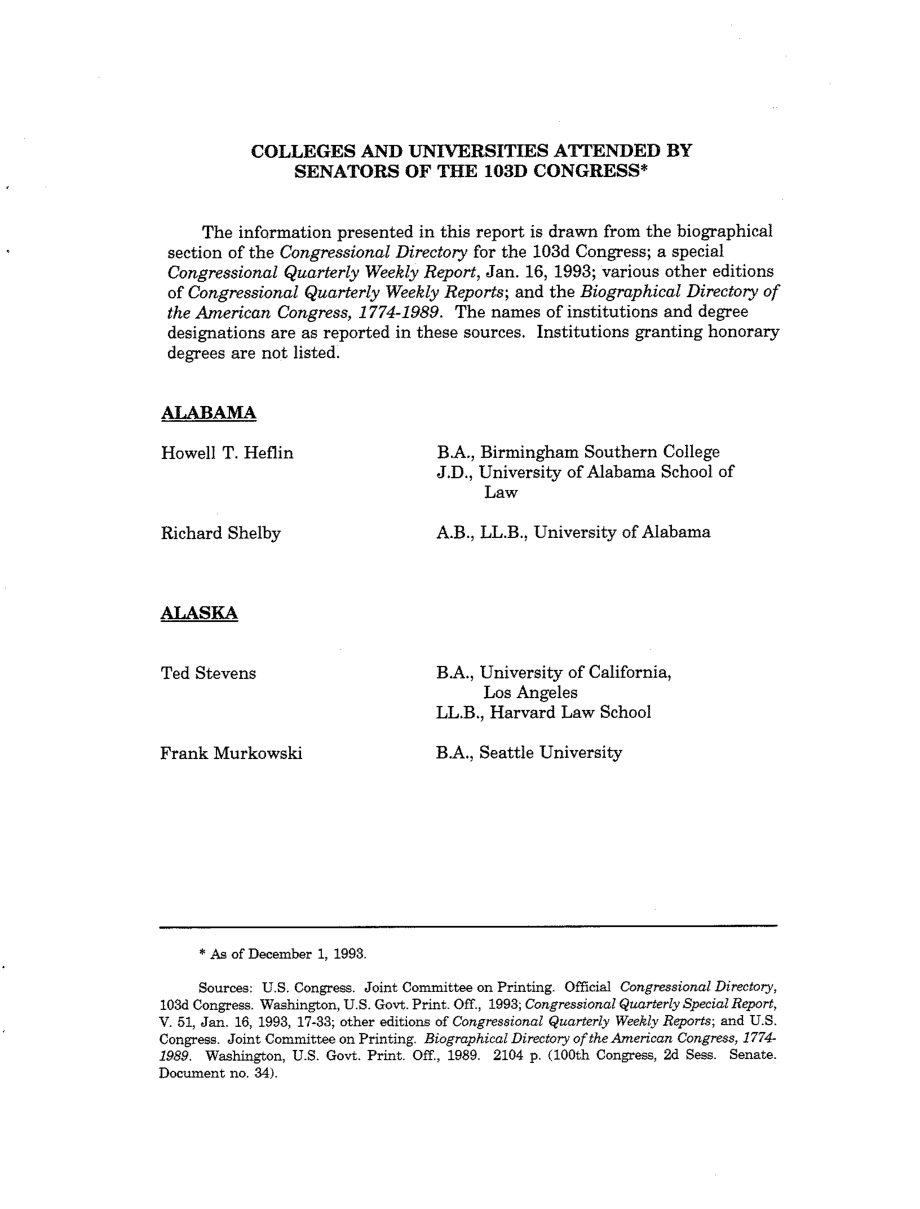 [19940204]94-91_103届国会参议员参加的学院和大学.pdf_第3页