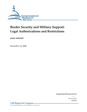 [20061214]RS22443_边境安全和军事支持：法律授权和限制.pdf