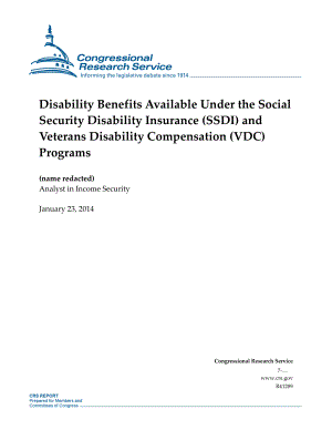 [20140123]R41289_社会保障残疾保险（SSDI）和退伍军人残疾补偿（VDC）计划下提供的残疾福利.pdf