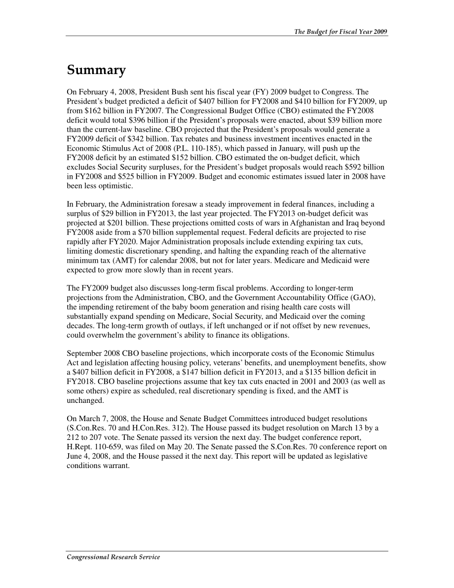 [20080911]RL34419_2009财年预算.pdf_第2页