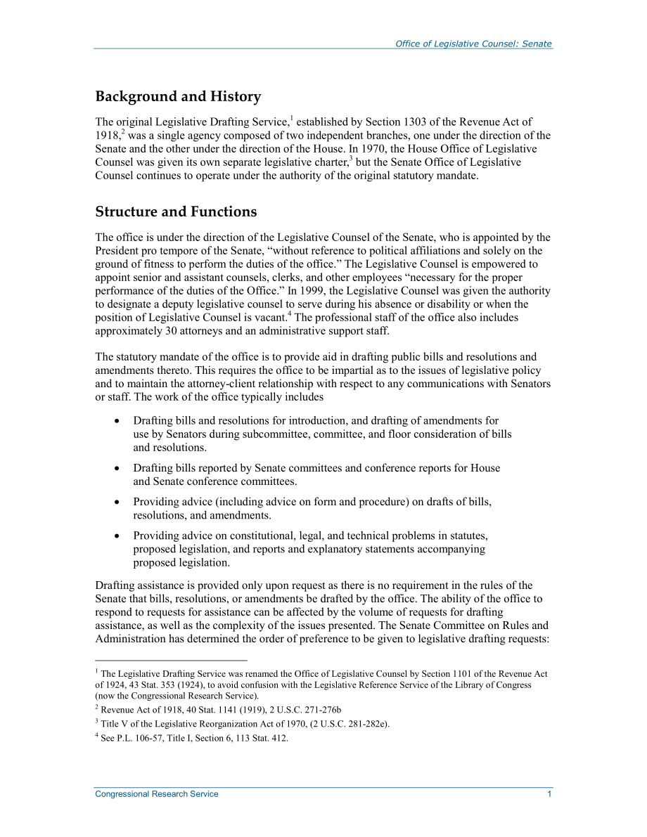 [20140521]RS20856_立法顾问办公室：参议院.pdf_第2页