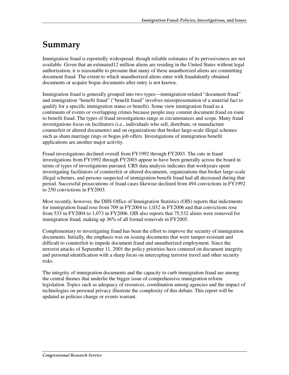 [20080403]RL34007_移民欺诈：政策、调查和问题.pdf_第2页