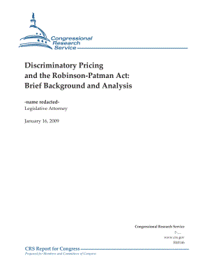 [20090116]R40146_歧视性定价和Robinson Patman法案：简要背景和分析.pdf