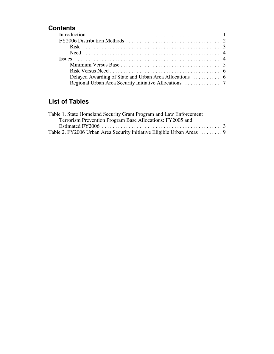 [20060120]RL33241_2006财年国土安全拨款分配方法：第109届大会议题.pdf_第3页