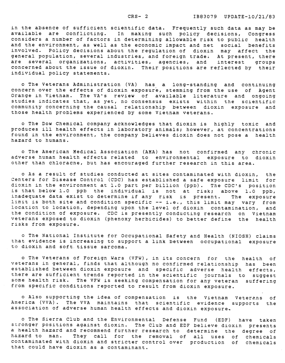 [19831021]IB83079_二恶英：环境影响和潜在的人类健康影响.pdf_第3页
