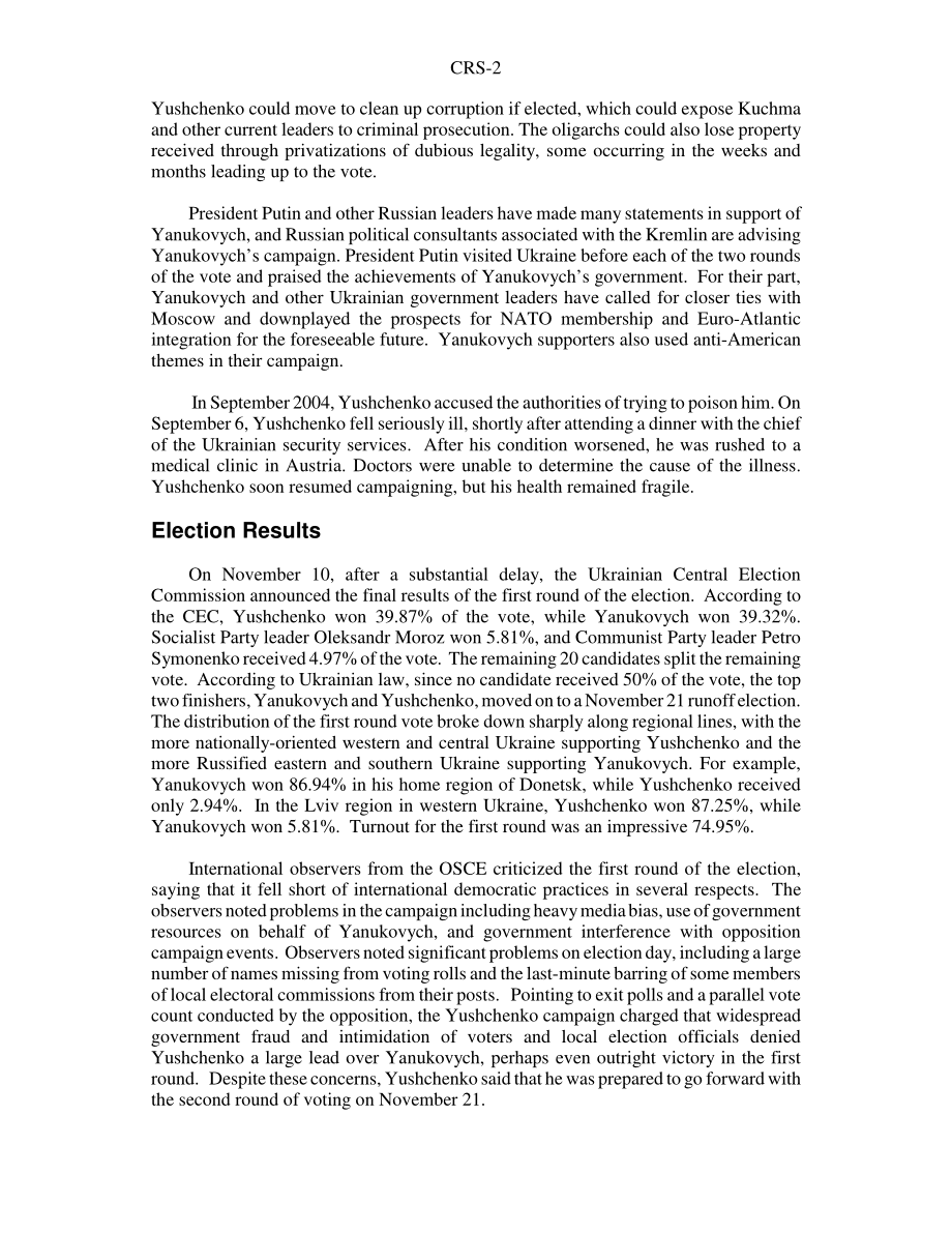 [20041201]RS21959_乌克兰总统选举与美国政策.pdf_第2页