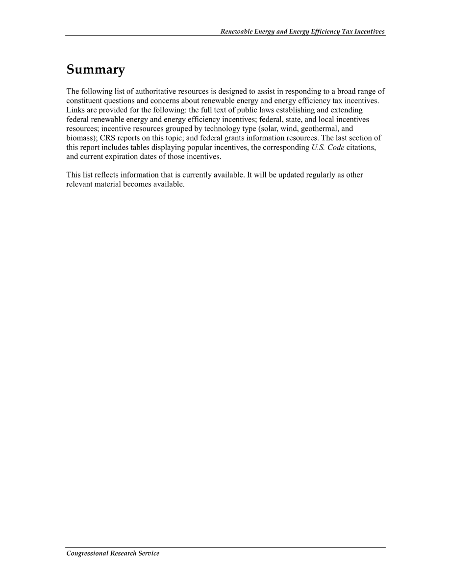 [20090323]R40455_可再生能源和能效税收激励资源.pdf_第2页