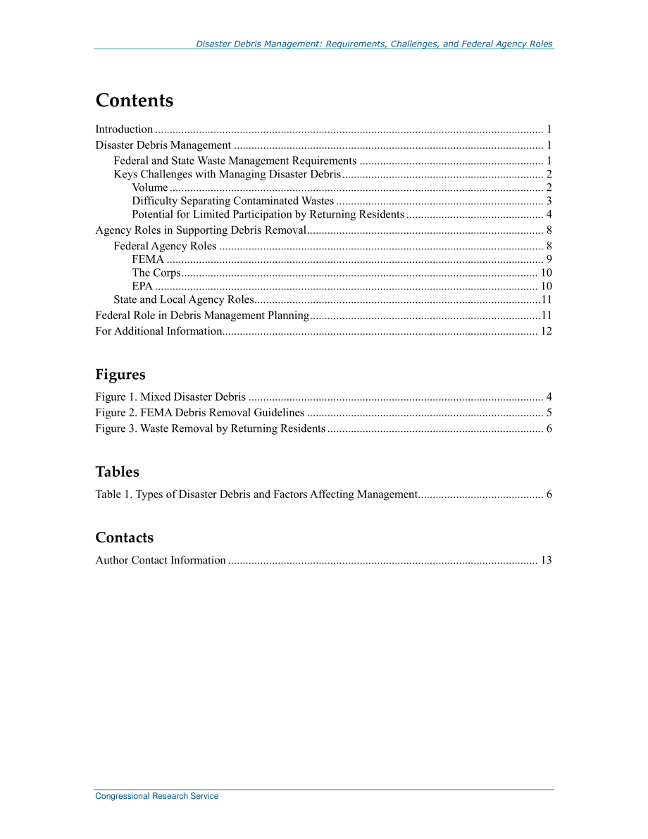 [20170906]R44941_灾害碎片管理：要求、挑战和联邦机构角色 .pdf_第3页