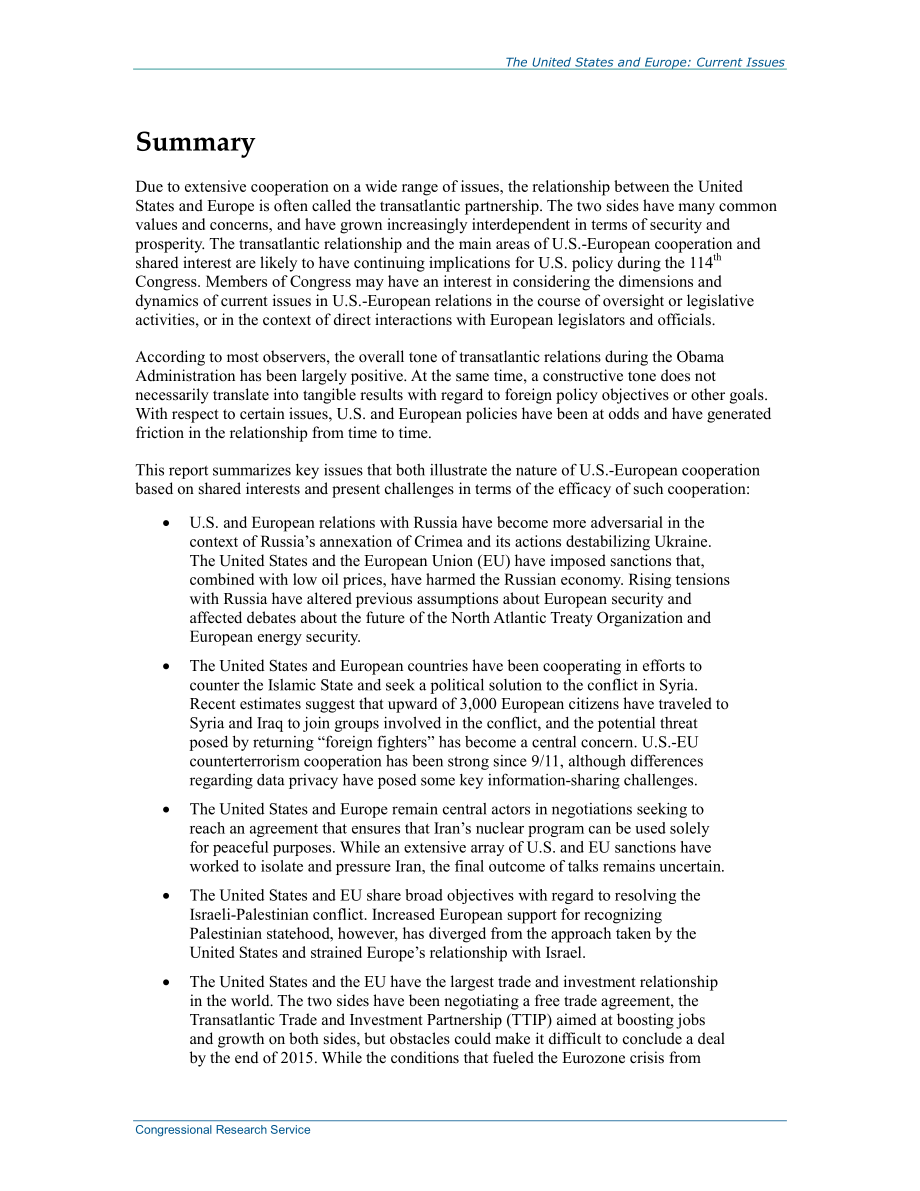 [20150203]RS22163_美国和欧洲：当前问题.pdf_第2页