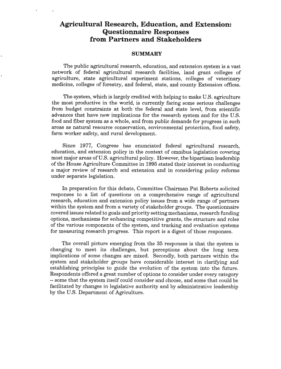 [19960306]96-221_农业研究、教育和推广：合作伙伴和利益相关者的问卷答复.pdf_第2页
