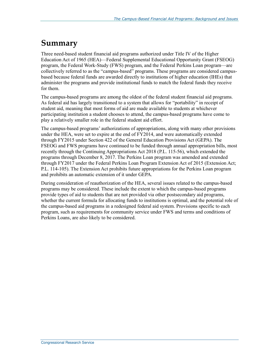 [20171121]R45024_校园资助计划：背景和问题.pdf_第2页