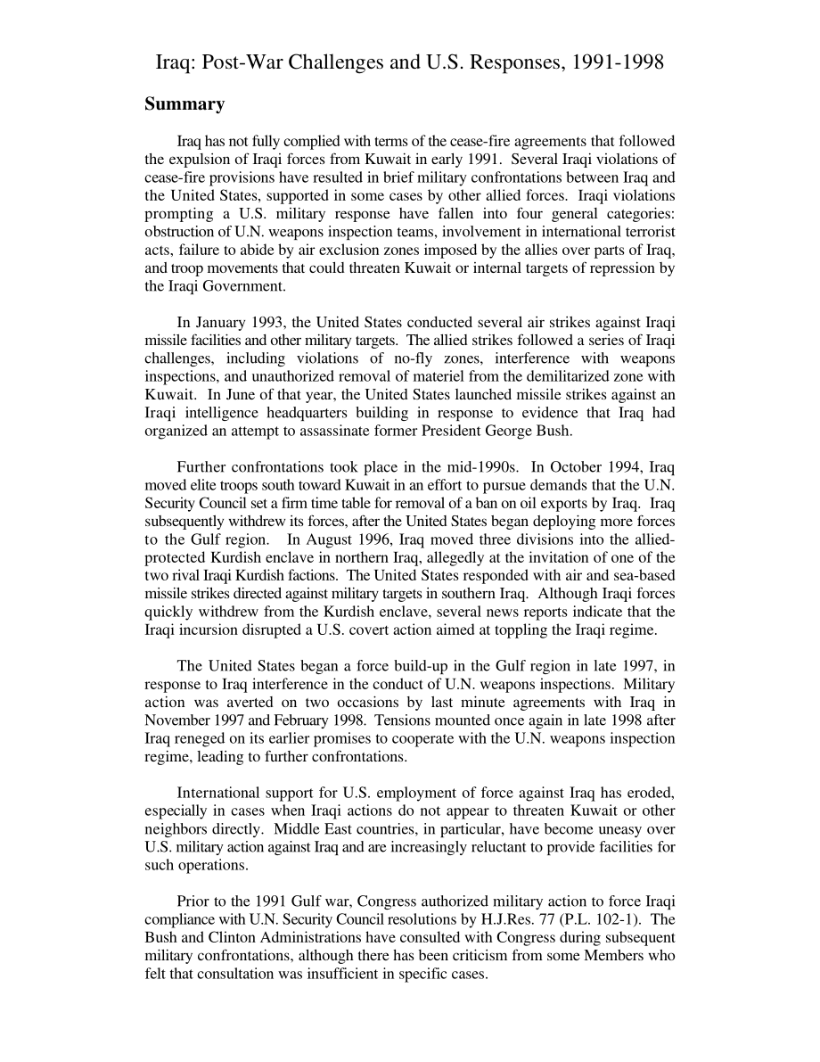 [19990331]98-386_伊拉克：1991-1998年战后的挑战和美国的应对措施.pdf_第3页