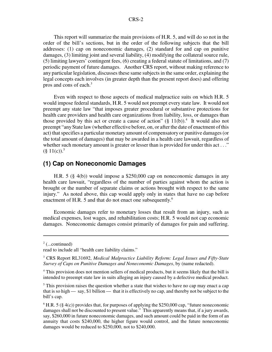 [20060118]RS22054_医疗事故责任改革：H、 R第5109届国会.pdf_第2页