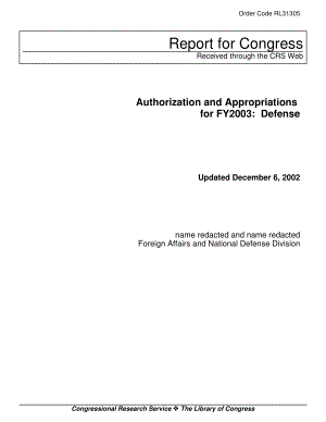 [20021206]RL31305_2003财年的授权和拨款：防守.pdf