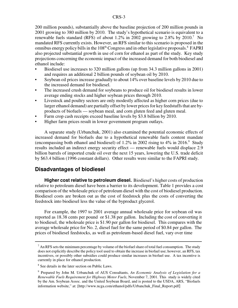 [20030707]RS21563_生物柴油与美国农业.pdf_第3页