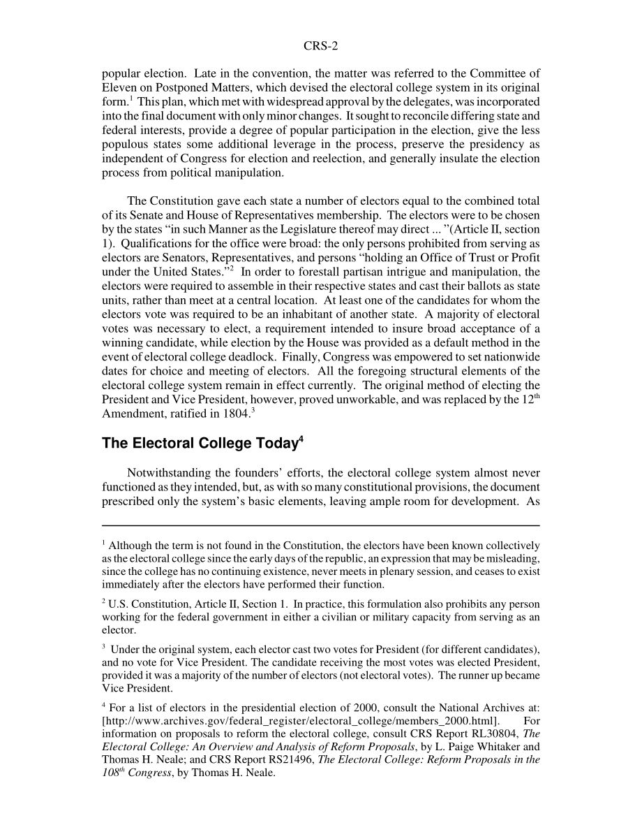 [20030908]RS20273_选举团：如何在当代总统选举中发挥作用.pdf_第2页