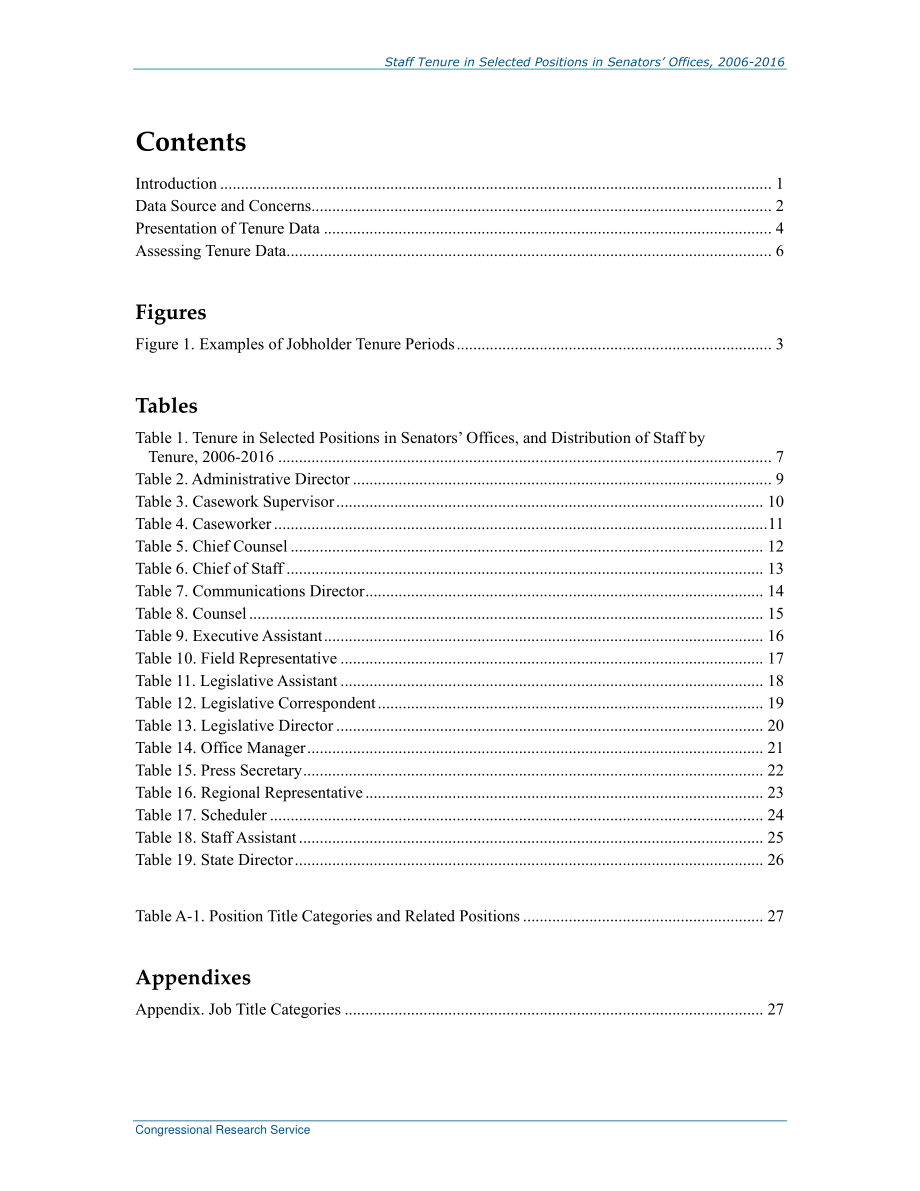 [20161109]R44684_2006-2016年参议员办公室选定职位的工作人员任期.pdf_第3页