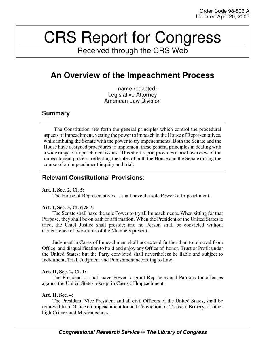 [20050420]98-806_弹劾程序概述.pdf_第1页