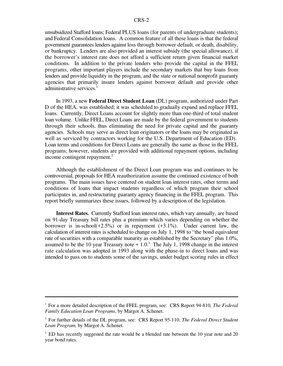 [19980708]98-291EPW_学生贷款：重新授权的建议.pdf_第2页