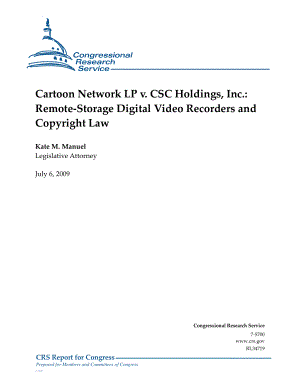 [20090706]RL34719_Cartoon Network LP诉CSC HoldingsInc.：远程存储数字录像机与版权法.pdf