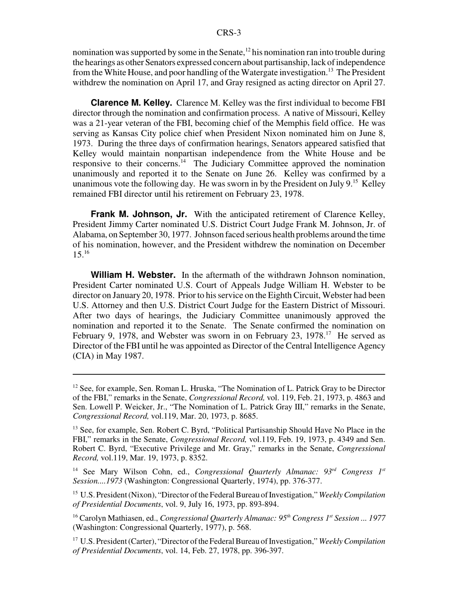 [20050317]RS20963_联邦调查局局长的提名和确认：流程和近期历史.pdf_第3页