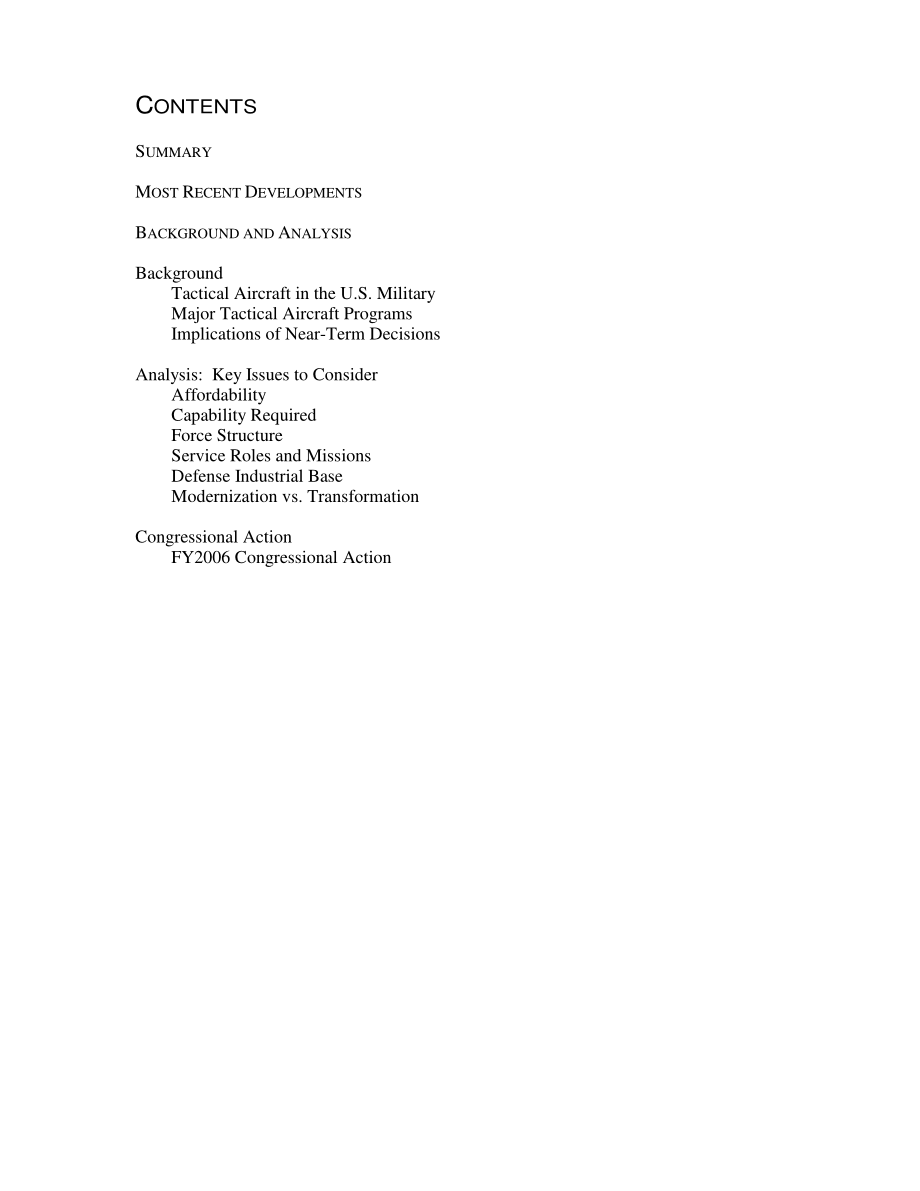 [20060316]IB92115_战术飞机现代化：国会议题.pdf_第2页
