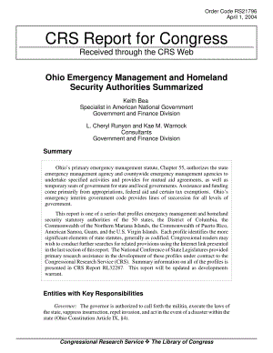 [20040401]RS21796_俄亥俄州应急管理和国土安全局总结.pdf