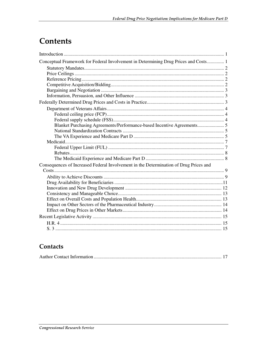 [20070419]RL33782_联邦药品价格谈判：对医疗保险D部分的影响.pdf_第3页