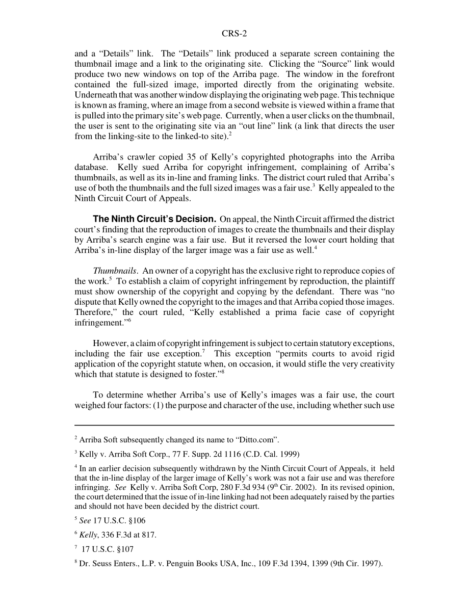[20040116]RS21206_互联网上的“合理使用”：版权复制和公开展示权.pdf_第2页