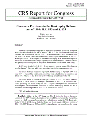 [19990809]RS20128_1999年《破产改革法》中的消费者条款：H、 R833和S.625.pdf