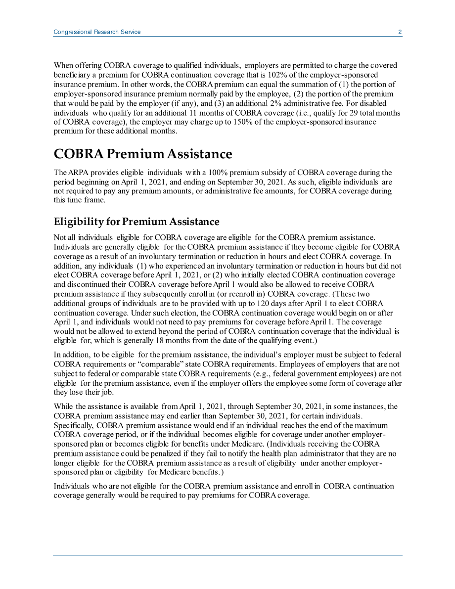[20210405]IN11643_《2021美国救援计划法案》（ARPA；P.L117-2）COBRA高级协助.pdf_第2页