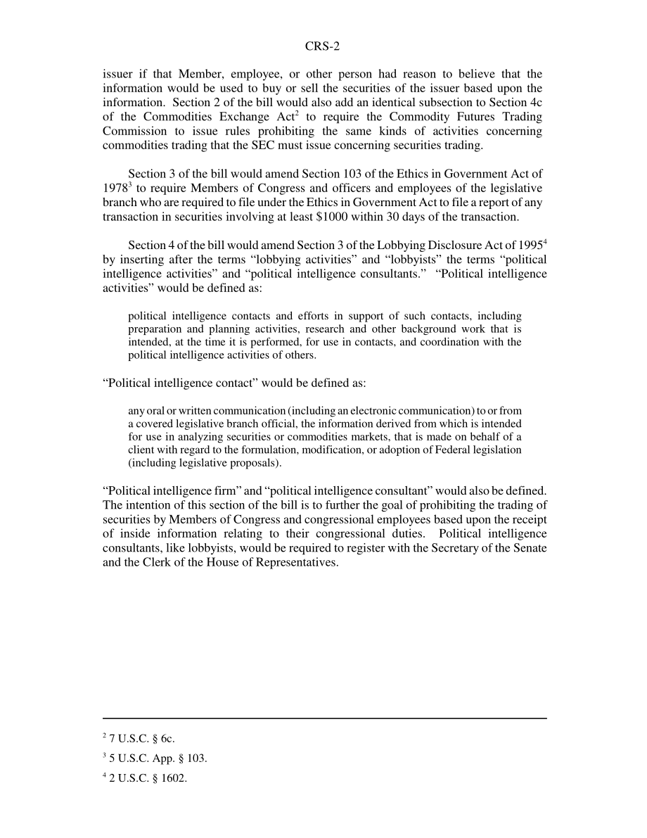 [20060418]RS22422_H、 R5015109届大会：禁止国会议员及其工作人员根据非公开信息进行证券交易.pdf_第2页