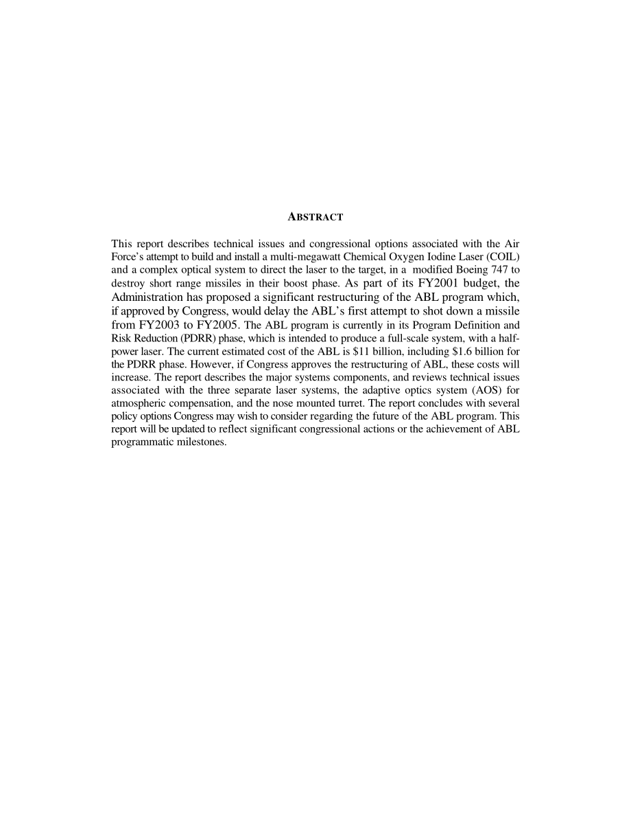 [20000218]RL30185_机载激光反导计划.pdf_第2页