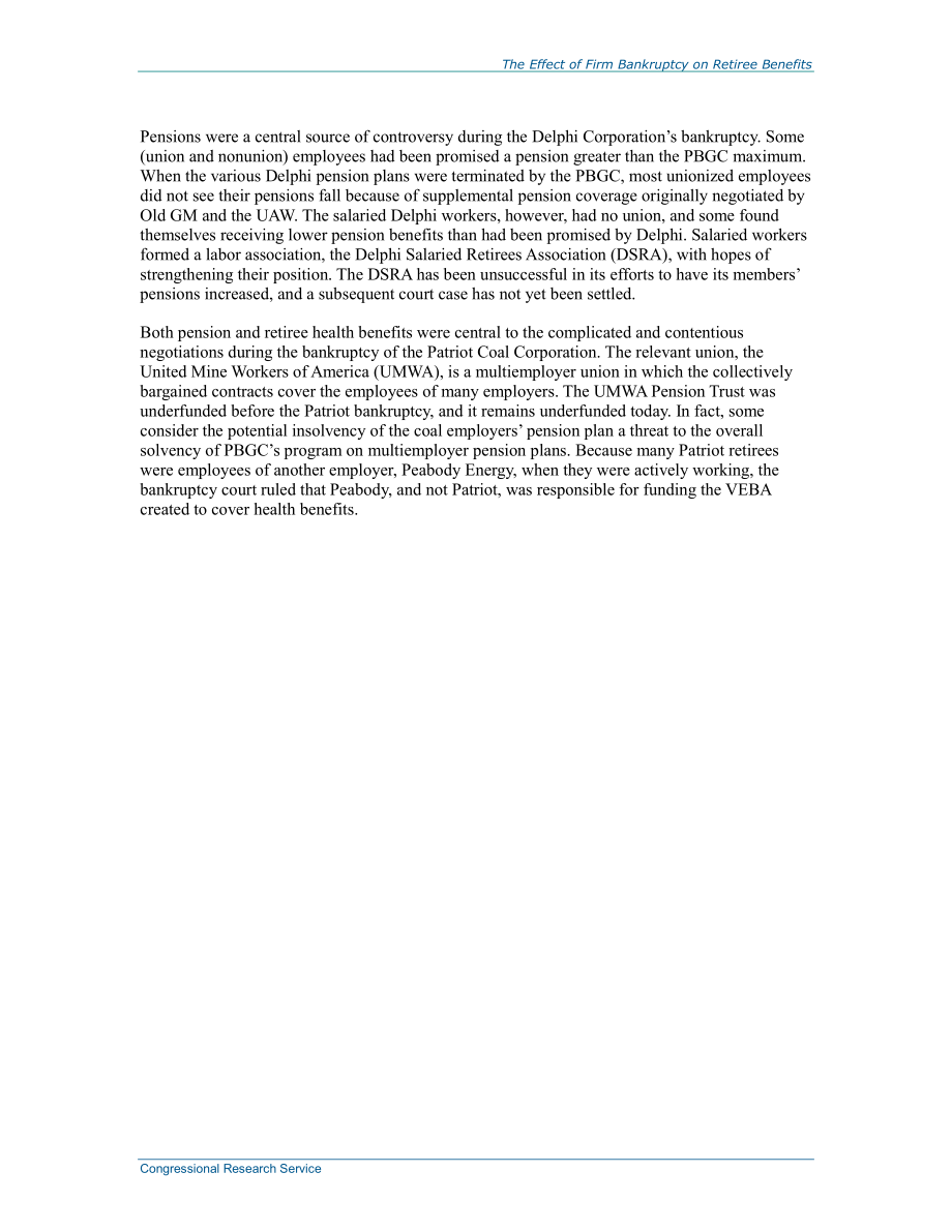 [20150430]R43732_企业破产对退休人员福利的影响适用于汽车和煤炭行业.pdf_第3页